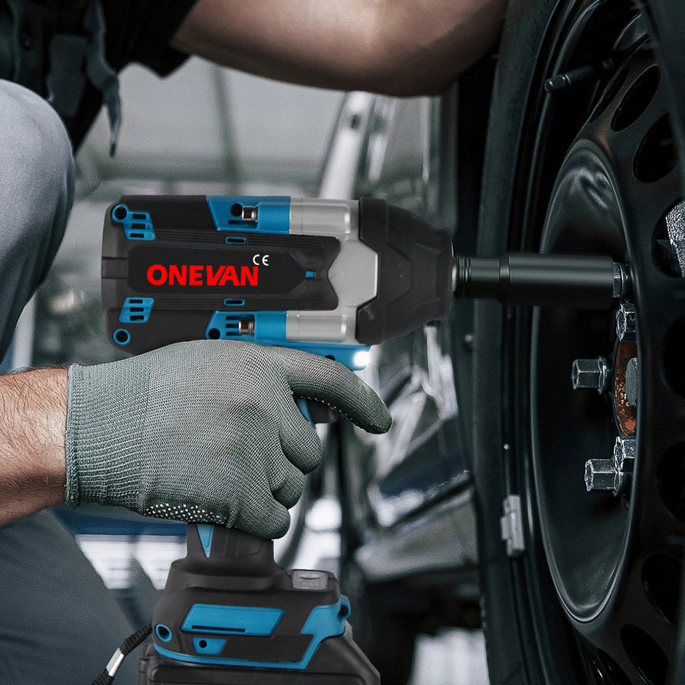ONEVAN 1/2 1800N¡¤m Torque Brushless Cordless Impact Wrench | For Makita 18V Battery