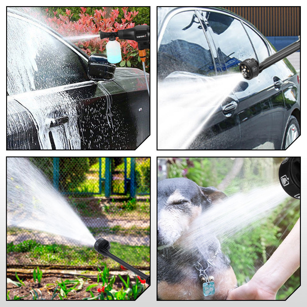 ONEVAN 3500W 200Bar Brushless Electric High Pressure Car Washer | For Makita 18V Battery