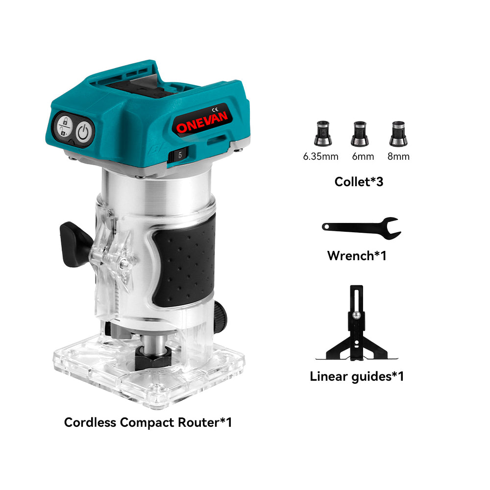 ONEVAN 32mm Reciprocating Saw & Trimming Machine Brushless Cordless 2?Pc. Combo Kit 6.0Ah