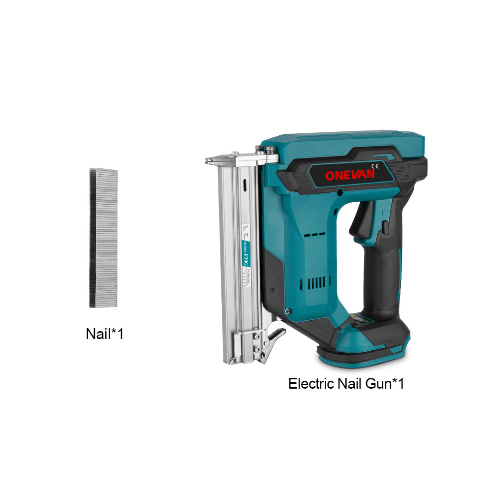 ONEVAN Paint Spray Gun & F30G Nail Gun & 32mm Reciprocating Saw Brushless Cordless 3?Pc. Combo Kit 6.0Ah