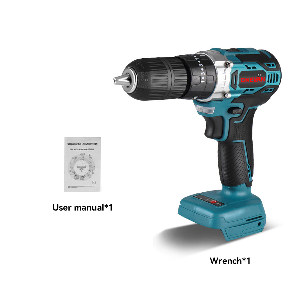 ONEVAN Reciprocating Saw & Impact Drill & Paint Spray Gun Brushless Cordless 3?Pc. Combo Kit 6.0Ah