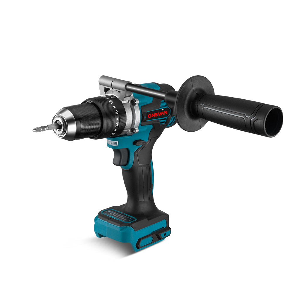 ONEVAN 650N¡¤m 13mm Brushless Cordless Drill 20+3 Torque | For Makita 18V Battery
