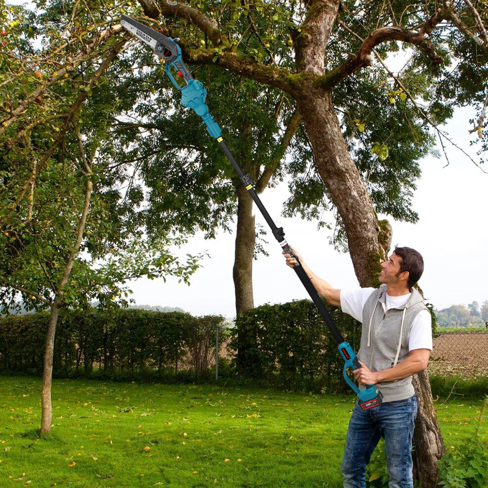 ONEVAN 8 Telescoping Pole(1.1-2m) Brushless Cordless Chainsaw | For Makita 18V Battery
