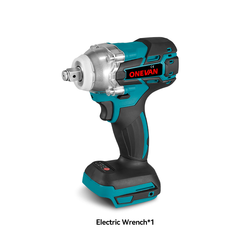 ONEVAN 1/2 520N¡¤m & 1200N¡¤m & 1800N¡¤m & 2800N¡¤m Impact Wrench Brushless Cordless 4-Pc. Combo Kit 6.0Ah