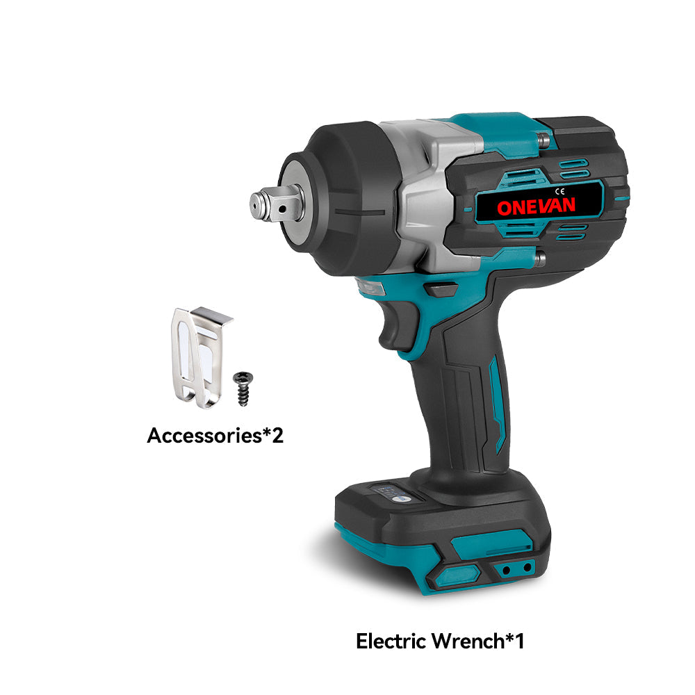 ONEVAN 1/2 520N¡¤m & 1200N¡¤m & 1800N¡¤m & 2800N¡¤m Impact Wrench Brushless Cordless 4-Pc. Combo Kit 6.0Ah