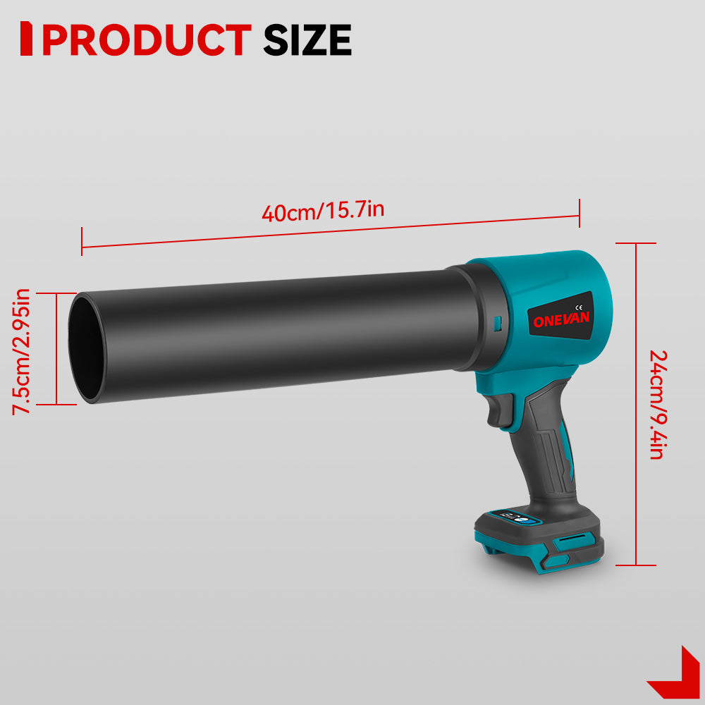 ONEVAN 4000W Brushless Ducted Turbo Fan Cordless High-Pressure Snow Blower | For Makita 18V Battery