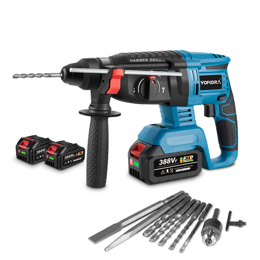 ONEVAN 26mm 1680W Brushless Cordless Hammer Drill | For Makita 18V Battery