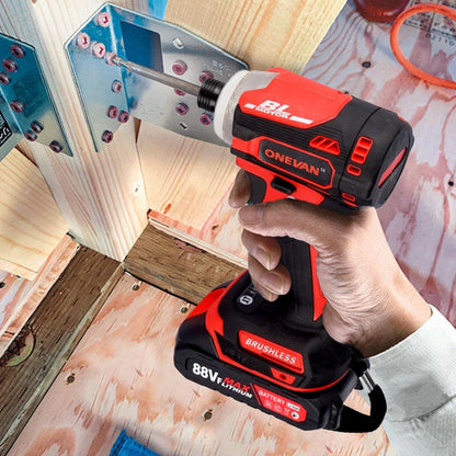 ONEVAN 1/4 588N¡¤m Brushless Cordless 5-speed Screwdriver | For Makita 18V Battery