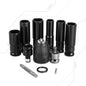 ONEVAN 12Pcs Set Electric Impact Wrench Hexs Socket Adapter Kit