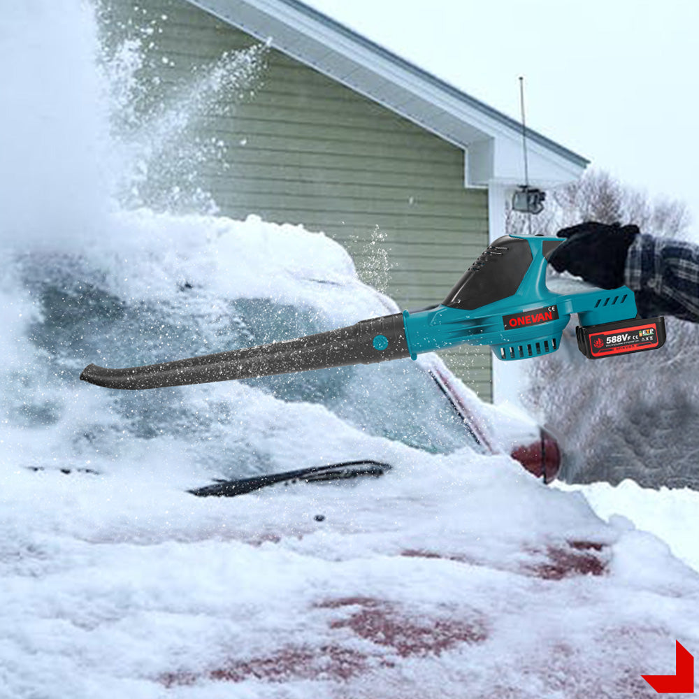 ONEVAN 5500W Brushless Cordless 5-Speed Snow/Leaf Blower | For Makita 18V Battery