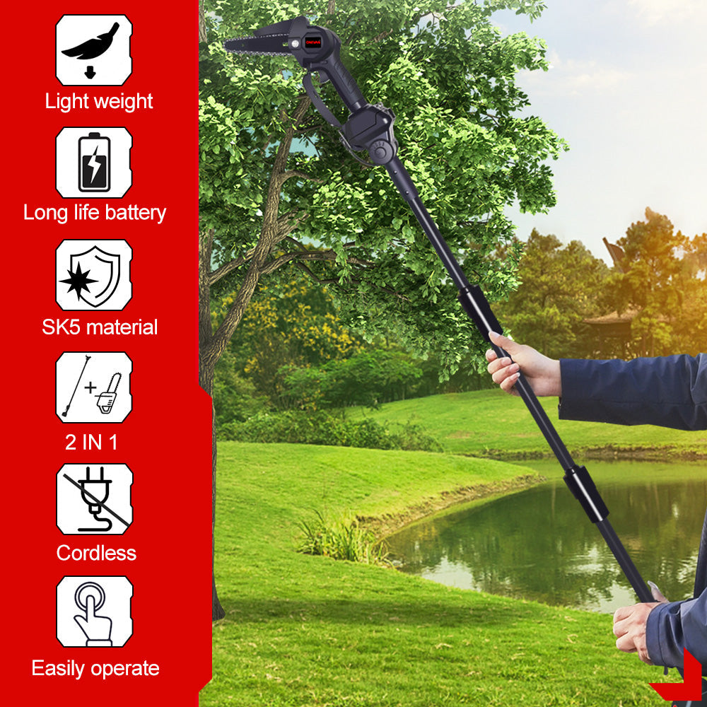 ONEVAN 6 Cordless Telescoping Pole(1.3-2.25m) Chainsaw | For Makita 18V Battery