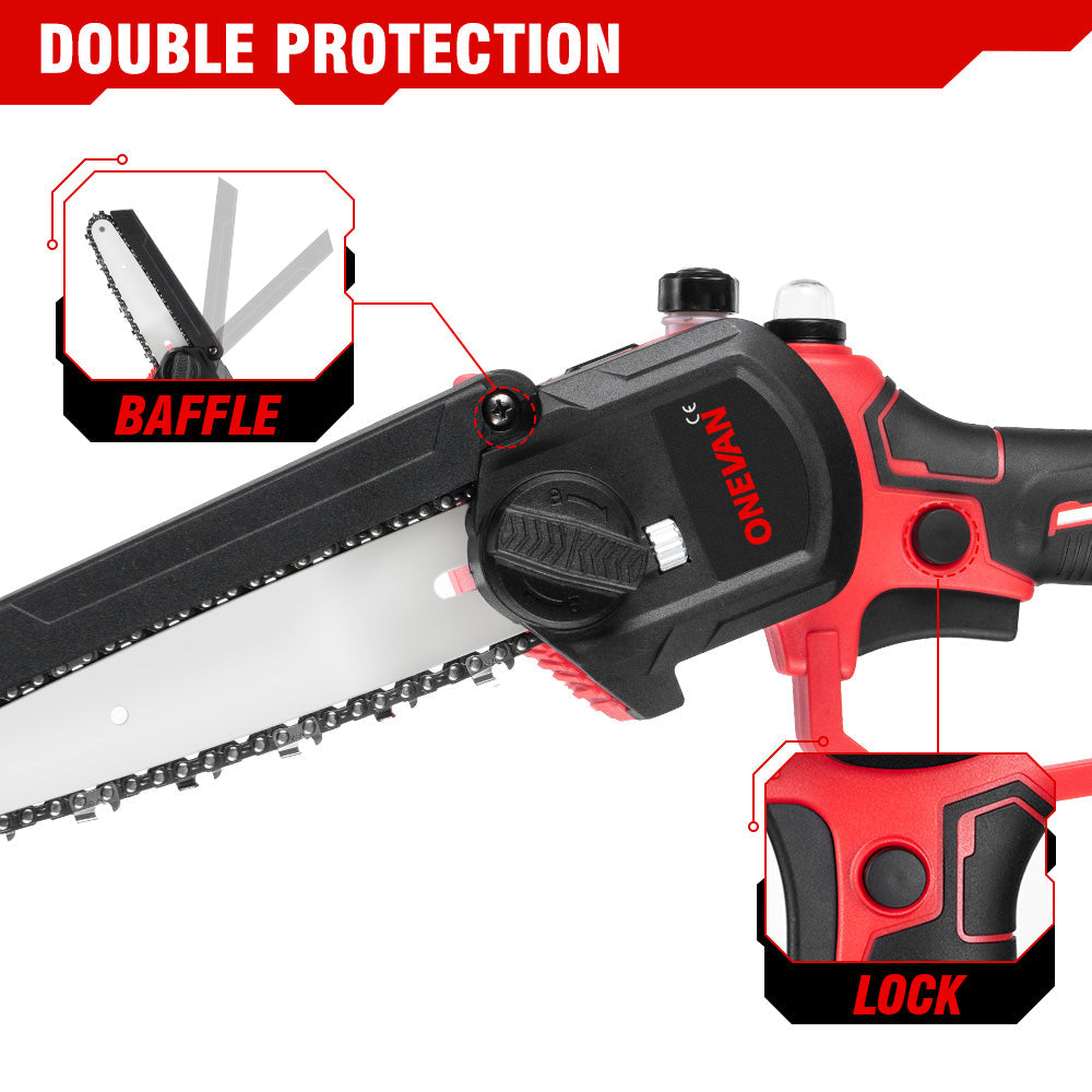 ONEVAN 6 Mini Portable Cordless Chainsaw | For Makita 18V Battery