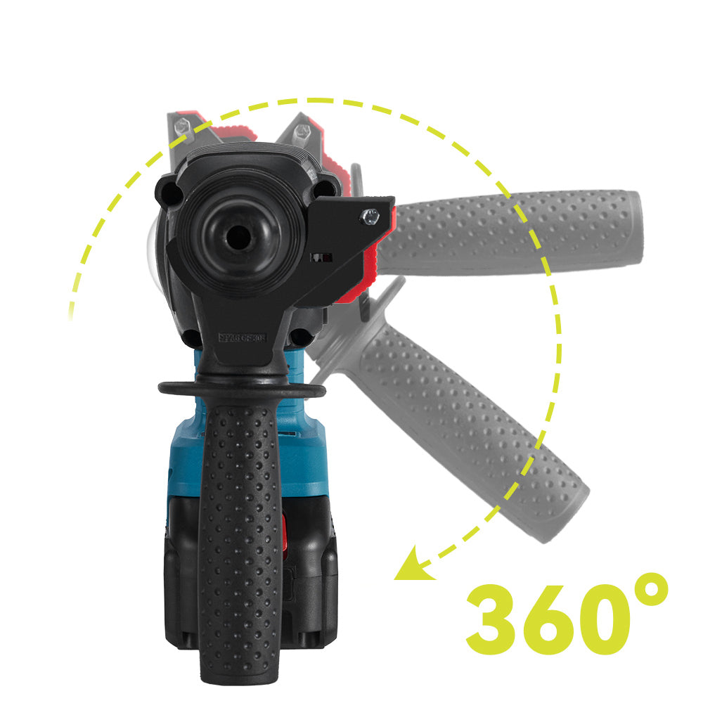 ONEVAN 26mm 1680W Brushless Cordless Hammer Drill | For Makita 18V Battery