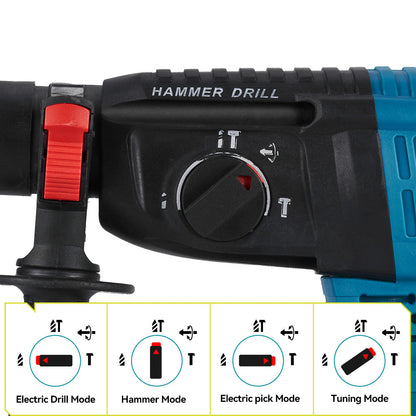 ONEVAN 26mm 1680W Brushless Cordless Hammer Drill | For Makita 18V Battery