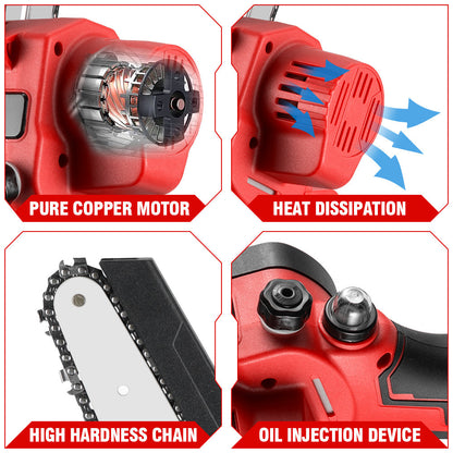 ONEVAN 6 Mini Portable Cordless Chainsaw | For Makita 18V Battery
