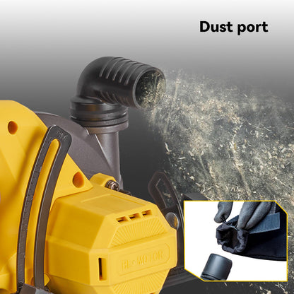 ONEVAN 150mm 6 Inch Cordless Brushless Handheld Multi-function Circular Saws | For Makita 18V Battery