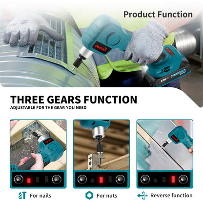 ONEVAN 20V Brushless Cordless Auto Hammer | For Makita 18V Battery