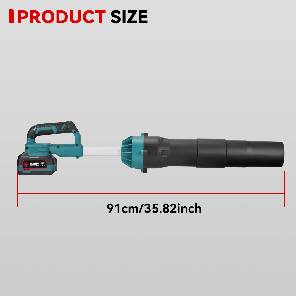 ONEVAN Brushless Turbo Jet Blower Fan ¨C 400M/S High-Speed Detachable Car Dryer & Dust Blower | For Makita 18V-21V Battery