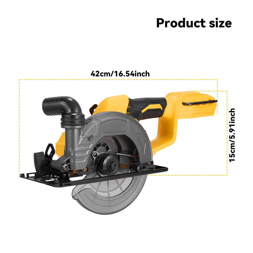 ONEVAN 150mm 6 Inch Cordless Brushless Handheld Multi-function Circular Saws | For Makita 18V Battery