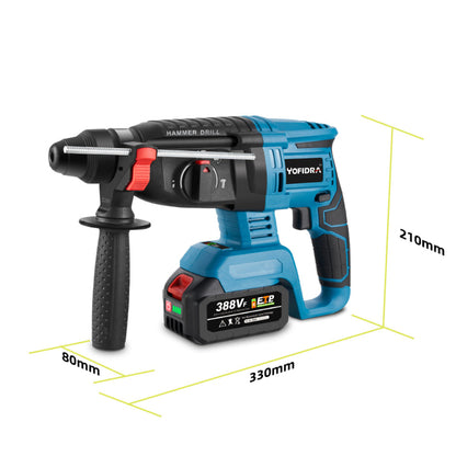 ONEVAN 26mm 1680W Brushless Cordless Hammer Drill | For Makita 18V Battery