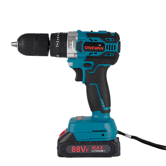 ONEVAN 450N¡¤m Brushless Cordless Impact Drill 25+3 Torque | For Makita 18V Battery