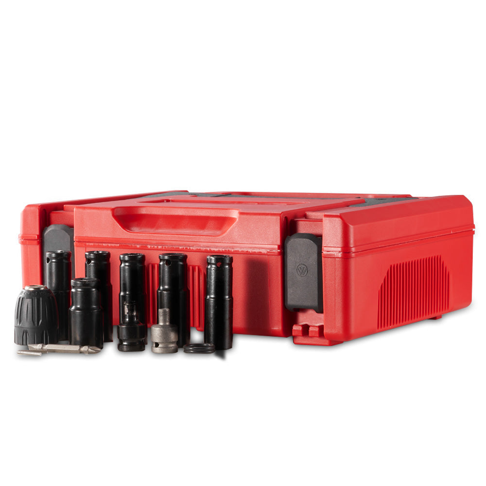 ONEVAN 1800N¡¤m Cordless Wrench Tool Storage Case with 12-Piece Wrench Set