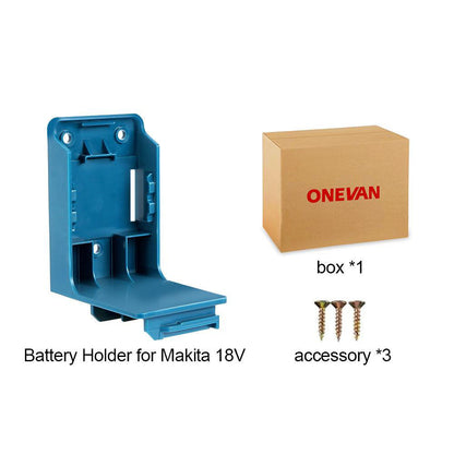ONEVAN 2 In 1 Power Tool Holder Battery Mount Hanger Case