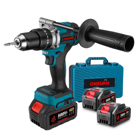 ONEVAN 650N¡¤m 13mm Brushless Cordless Drill 20+3 Torque | For Makita 18V Battery