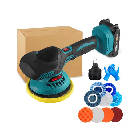 ONEVAN 7000RPM Brushless Cordless Mini Car Polishing Machine | For Makita 18V Battery