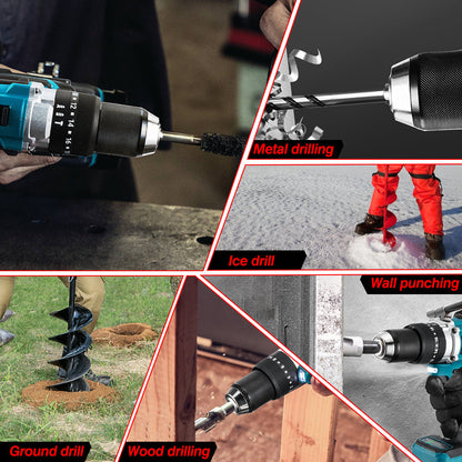ONEVAN 650N¡¤m 13mm Brushless Cordless Drill 20+3 Torque | For Makita 18V Battery