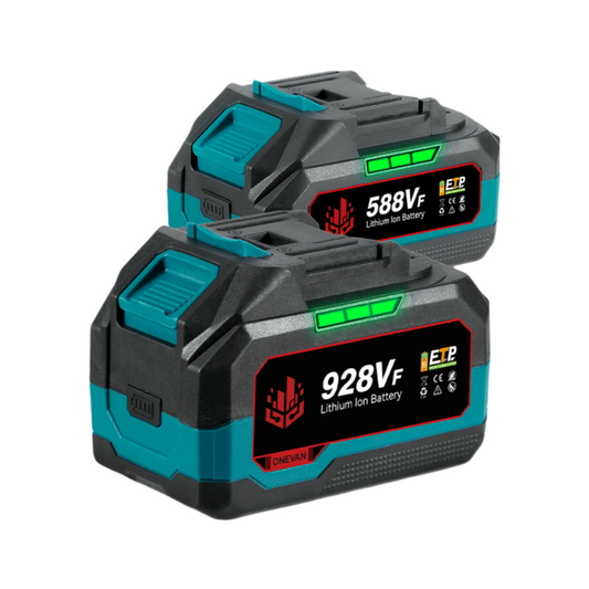 ONEVAN 18V-21V Rechargeable Lithium-Ion Battery 22900mAh/29900mAh With Charger