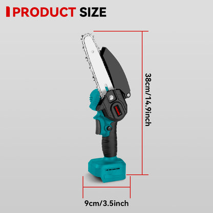 ONEVAN 6 Mini Brushless Cordless Chainsaw Compatible with Extension Pole