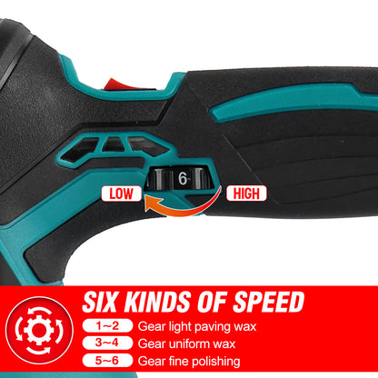 ONEVAN 7000RPM Brushless Cordless Mini Car Polishing Machine | For Makita 18V Battery
