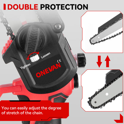 ONEVAN 8 Cordless Brushless Outdoor Pruning Saw | For Makita 18V Battery