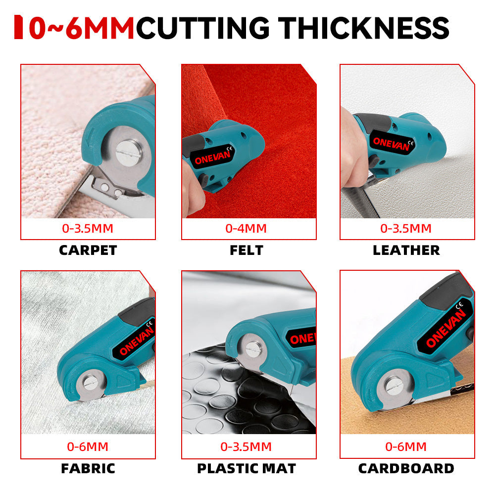 ONEVAN Multipurpose Electric Cordless Scissors | For Makita 18V Battery