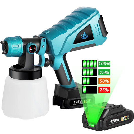ONEVAN 1000ML High Power Paint Electric Spray Gun | For Makita 18V Battery