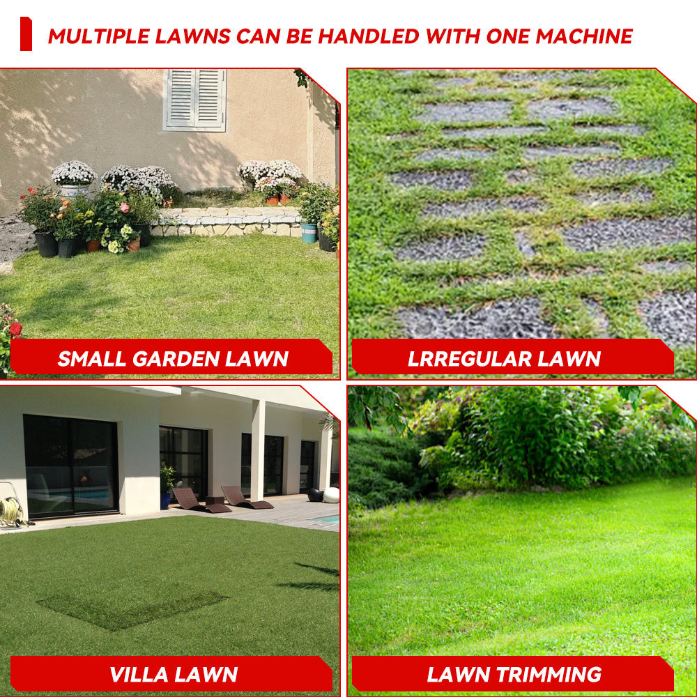 ONEVAN 4000W Brushless Cordless Lawn Mower Foldable | For Makita 18V Battery