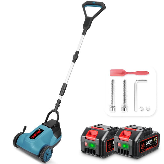 ONEVAN 4000W Brushless Cordless Lawn Mower Foldable | For Makita 18V Battery
