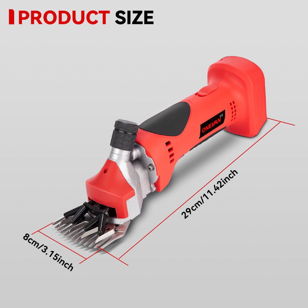 ONEVAN 550W Cordless 13 Teeth Sheep Shears | For Makita 18V Battery
