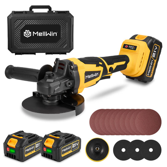 ONEVAN 125mm Brushless Cordless Angle Grinder Kit 3 Gears | For Makita 18V Battery