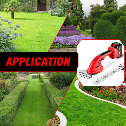 ONEVAN 2 In 1 Cordless Hedge Trimmer | For Makita 18V Battery